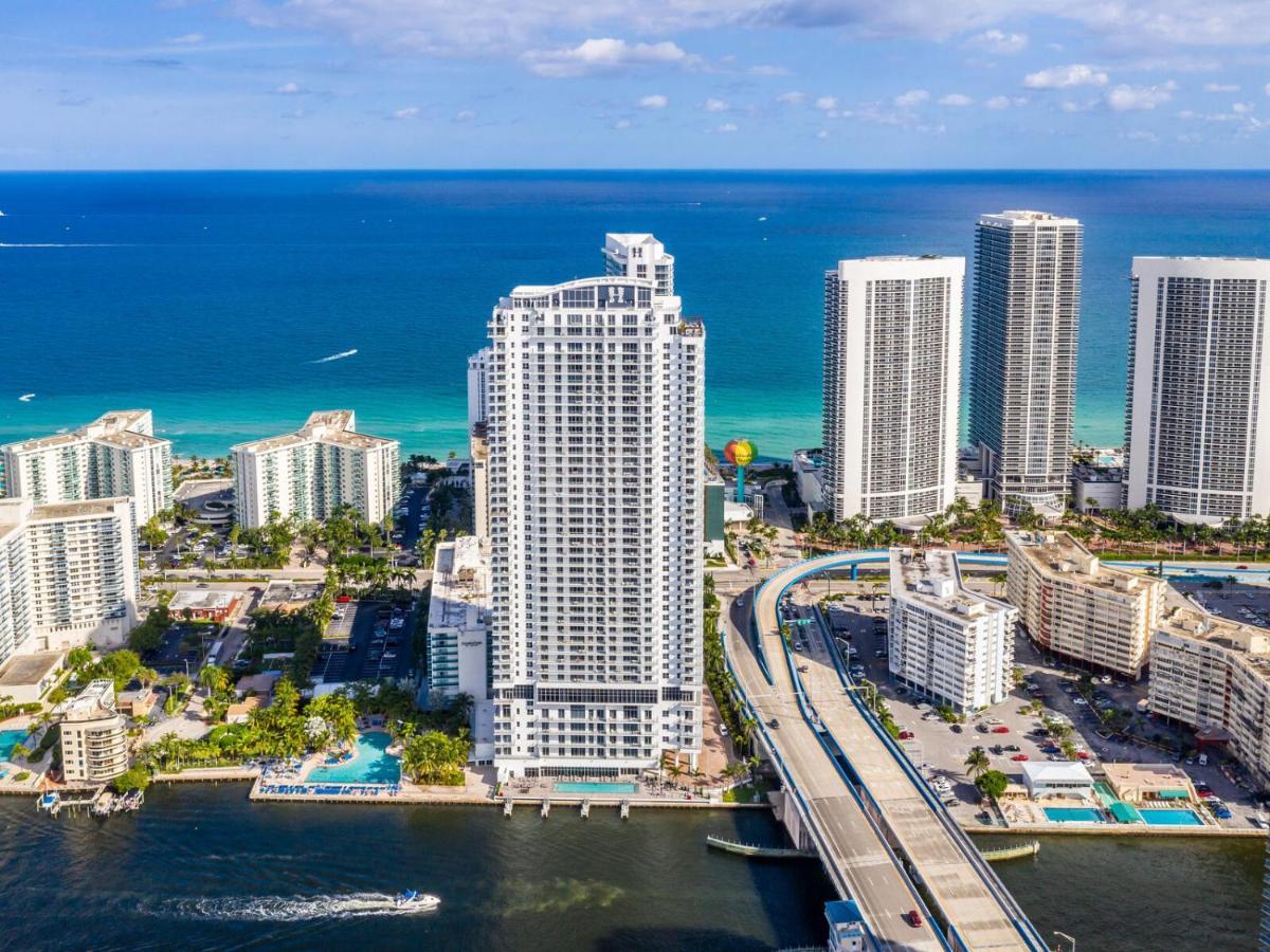 Hyde Beach House Three-Bedroom, Waterfront, Ocean And Intercostal View, Rooftop Pool, 5 Min Walk To Beach 好莱坞 外观 照片
