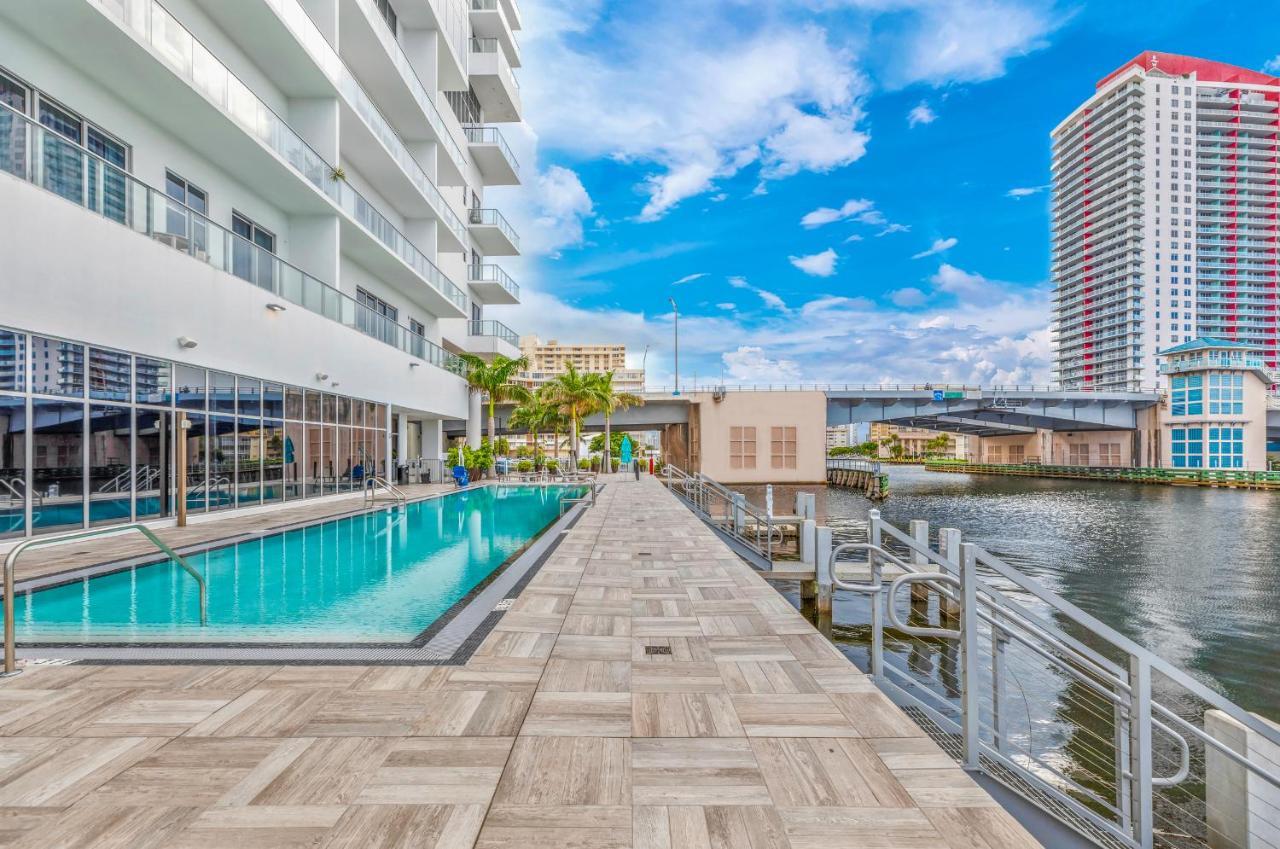 Hyde Beach House Three-Bedroom, Waterfront, Ocean And Intercostal View, Rooftop Pool, 5 Min Walk To Beach 好莱坞 外观 照片