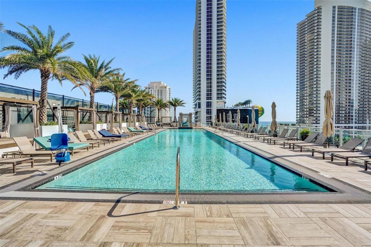 Hyde Beach House Three-Bedroom, Waterfront, Ocean And Intercostal View, Rooftop Pool, 5 Min Walk To Beach 好莱坞 外观 照片