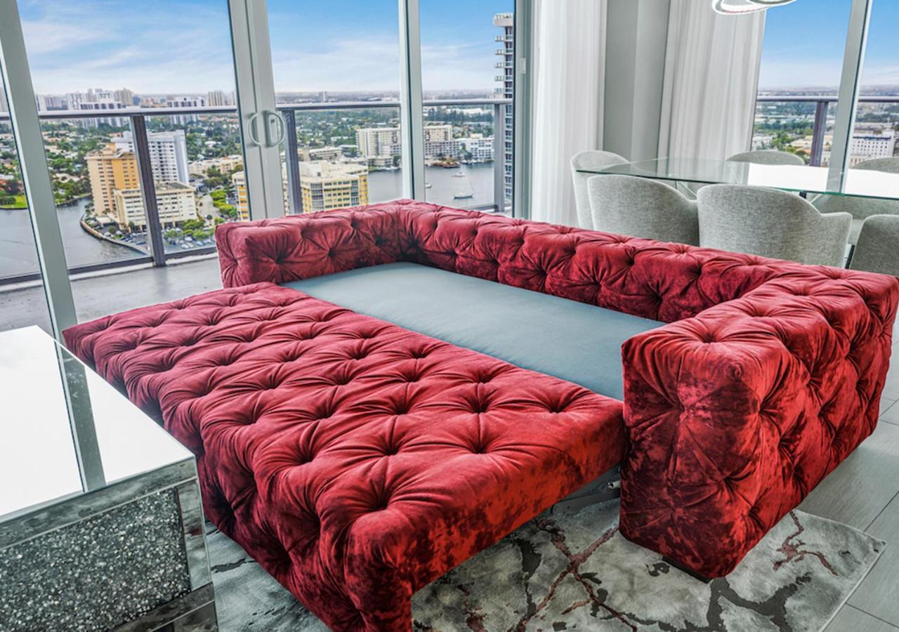 Hyde Beach House Three-Bedroom, Waterfront, Ocean And Intercostal View, Rooftop Pool, 5 Min Walk To Beach 好莱坞 外观 照片