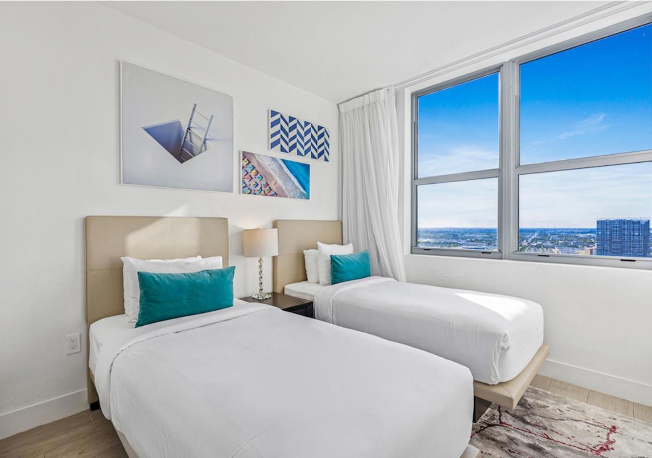 Hyde Beach House Three-Bedroom, Waterfront, Ocean And Intercostal View, Rooftop Pool, 5 Min Walk To Beach 好莱坞 外观 照片