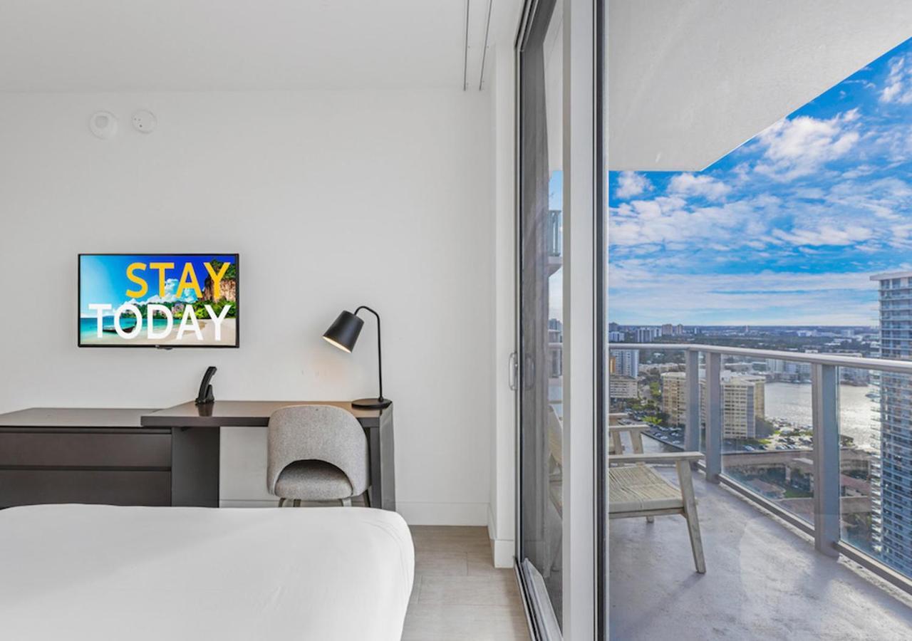 Hyde Beach House Three-Bedroom, Waterfront, Ocean And Intercostal View, Rooftop Pool, 5 Min Walk To Beach 好莱坞 外观 照片