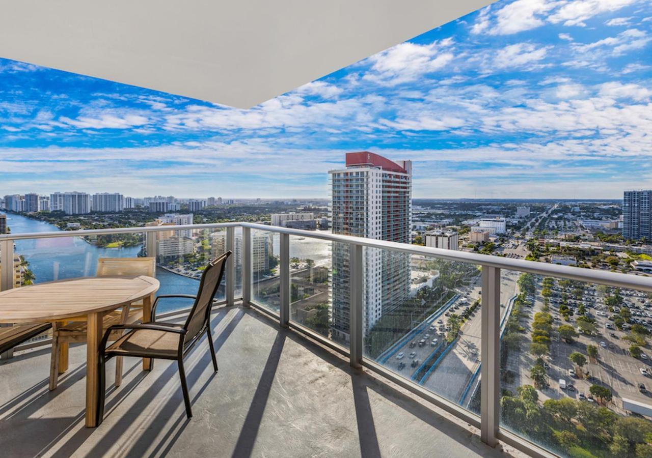 Hyde Beach House Three-Bedroom, Waterfront, Ocean And Intercostal View, Rooftop Pool, 5 Min Walk To Beach 好莱坞 外观 照片
