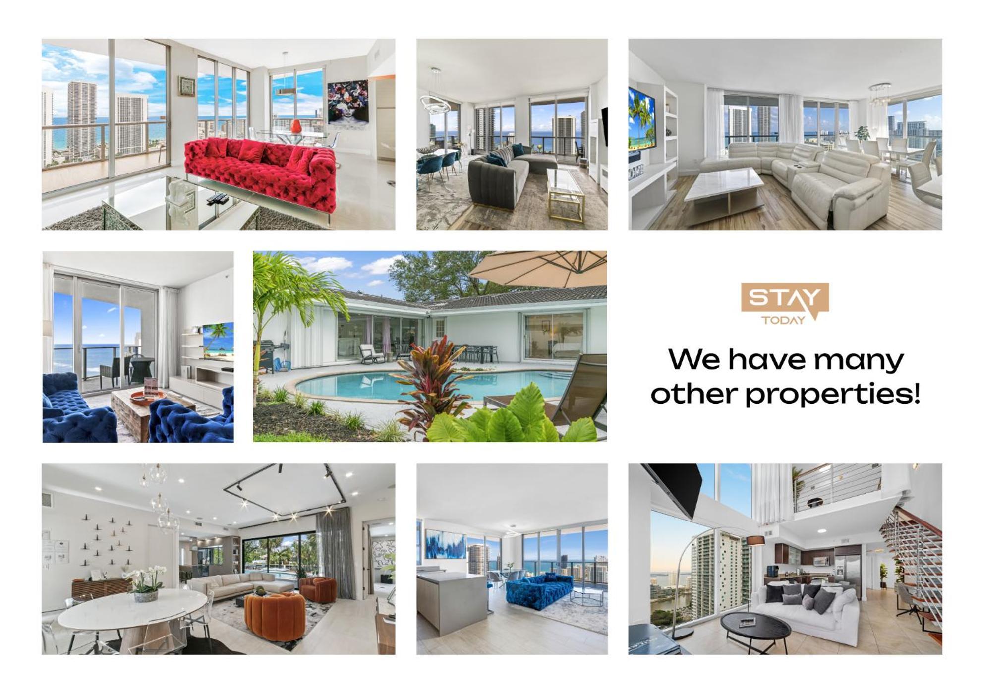 Hyde Beach House Three-Bedroom, Waterfront, Ocean And Intercostal View, Rooftop Pool, 5 Min Walk To Beach 好莱坞 外观 照片
